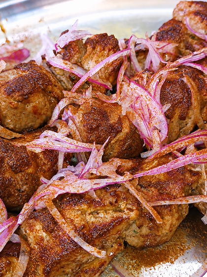 Shashlik Pork Skewers with Two Marinades