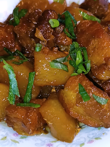 Butabara Daikon, Japanese Pork Belly with Daikon