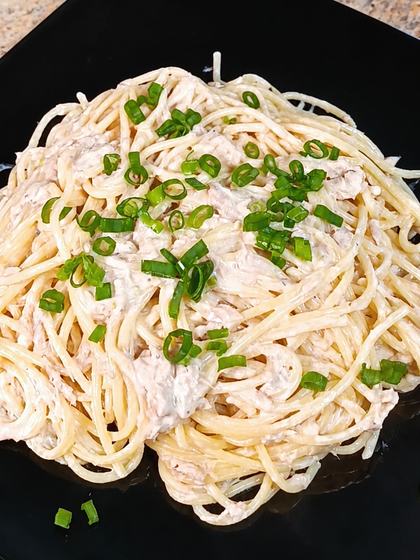 Creamy Tuna Pasta with White Wine