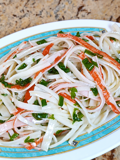 Easy Surimi Crab Stick Salad