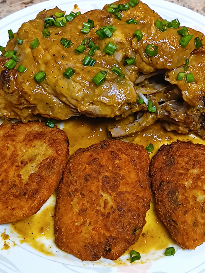 White Wine Braised Pork Shanks