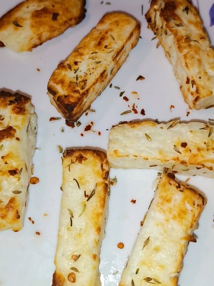 Χαλούμι στο Air Fryer