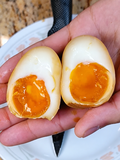 Ajitama, Marinated Ramen Eggs