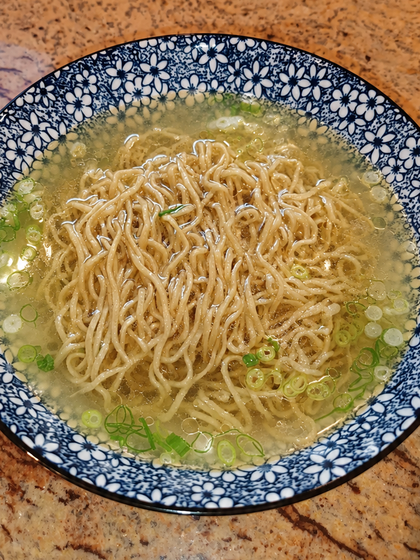 Basic Shio Ramen with Water