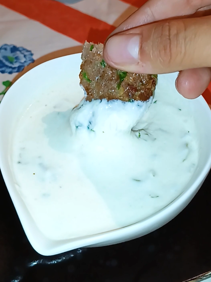 Cilantro Lemon Yogurt Dip