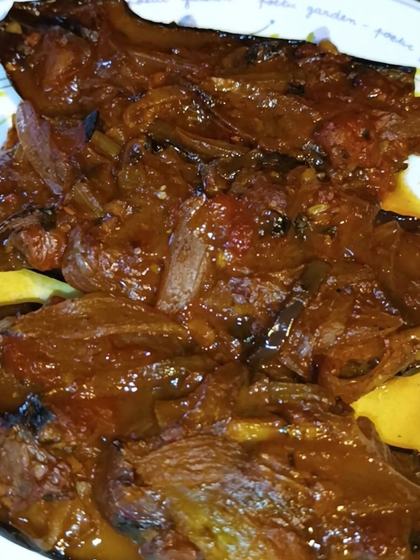 Sliced Imam Bayildi, My Own Version